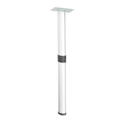 Tafelpoot deelbaar 675 / 315mm