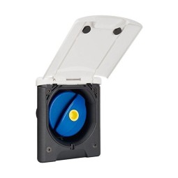 Buiten water vulaansluiting inbouwdoos met magnetische