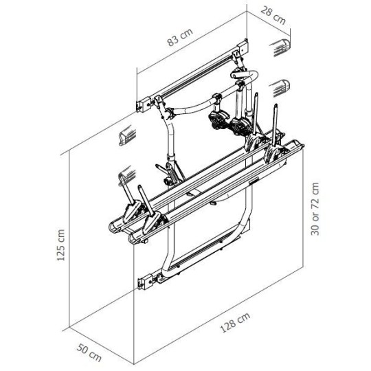 Thule Elite XT - Van voor Ducato, Jumper en Boxer vanaf 2007