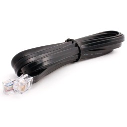 Connector kabel RJ12 6-pin 2,5M - 5M - 10M of 15 Meter