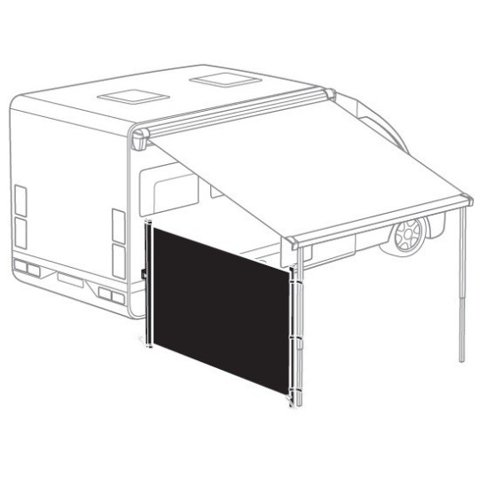 Thule Windscreen - Windscheerm Thule Windscreen - Windscheerm