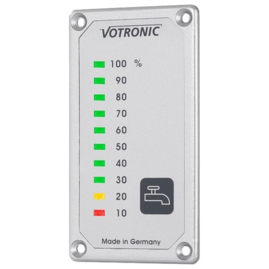 Votronic LED tank Displays voor drinkwater, afvalwater en