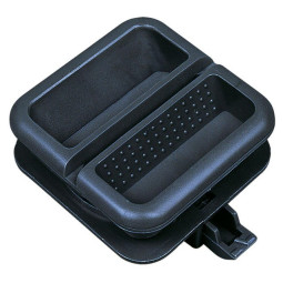 meubel grip vierkant, donkergrijs
