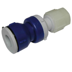 Terugslagventiel 12mm, met slang klemaansluiting
