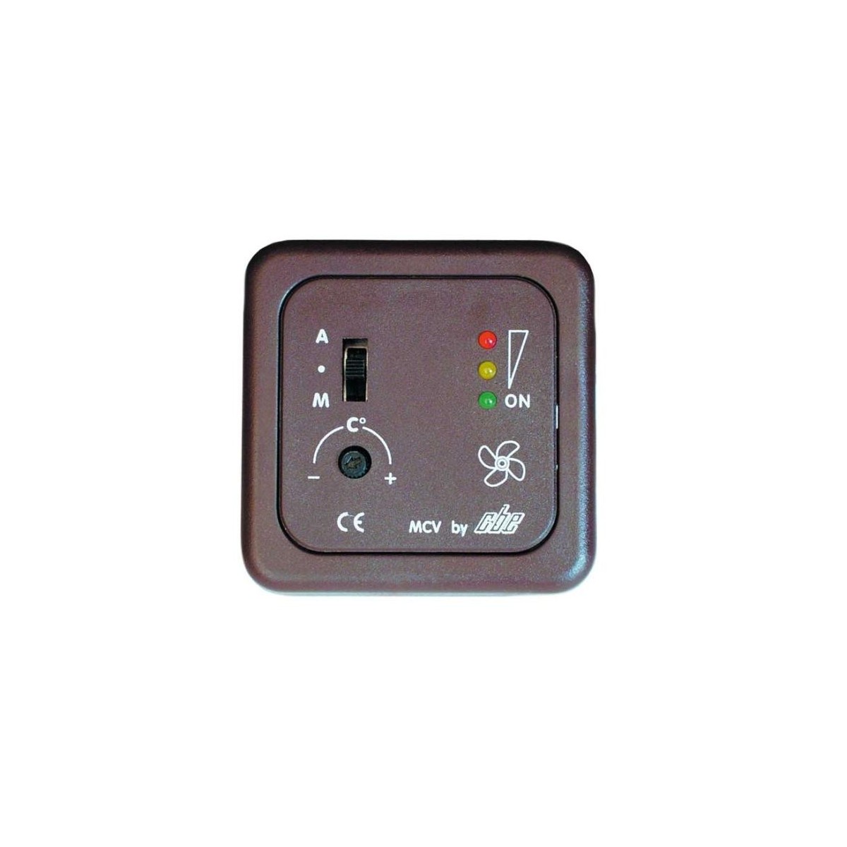 Koelkast dubbele ventilator set 12V - 2,6W met paneel MCV-2 of