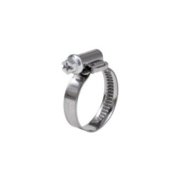 Slangenklem band 9mm met verzinkte worm