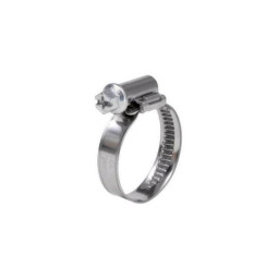 Slangenklem band 9mm met verzinkte worm