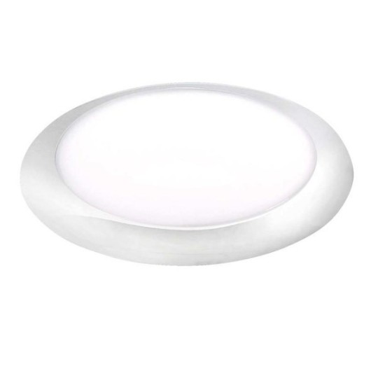 LED Plafonniere 12V / 5,5 W chroom of wit