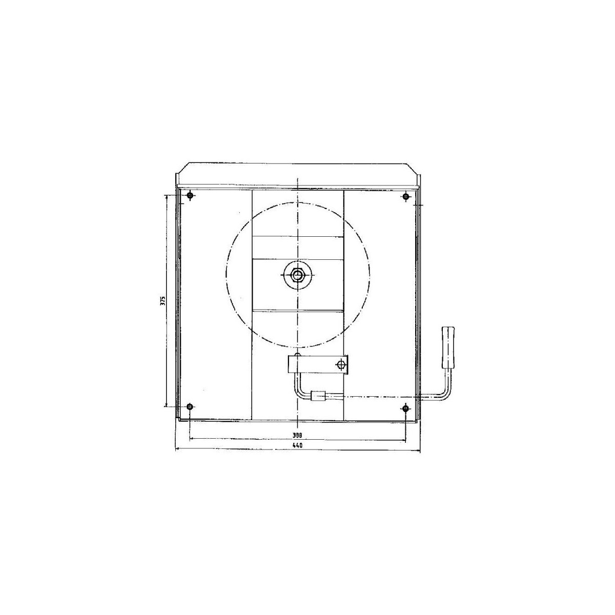 Draaiconsole T4 met Safe vanaf Bj. 
