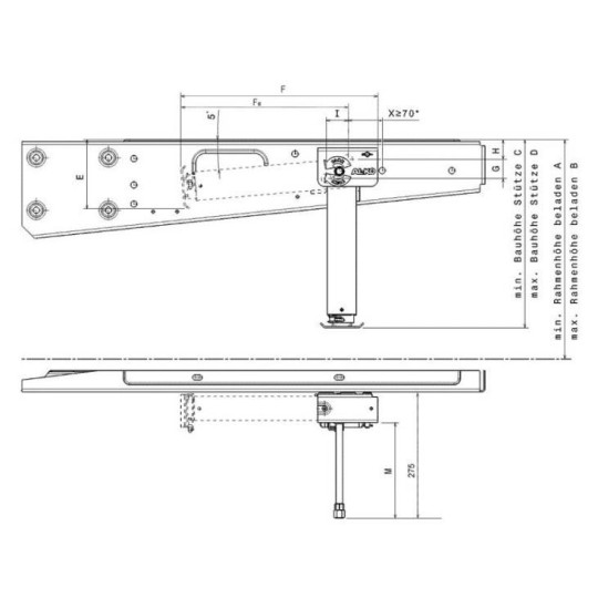 AL-KO CLICKFIX UITDRAAISTEUNEN mechanisch