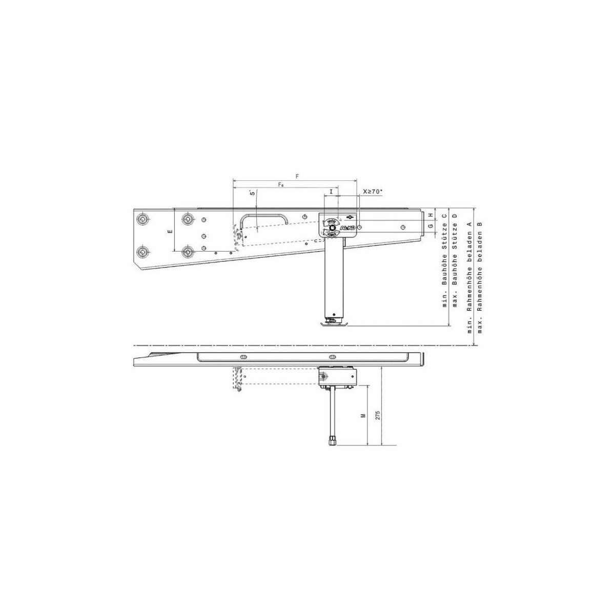 AL-KO CLICKFIX UITDRAAISTEUNEN mechanisch