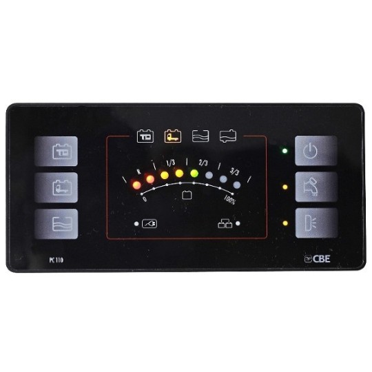 PC110 Microprocessor gestuurde systeem met LED-display