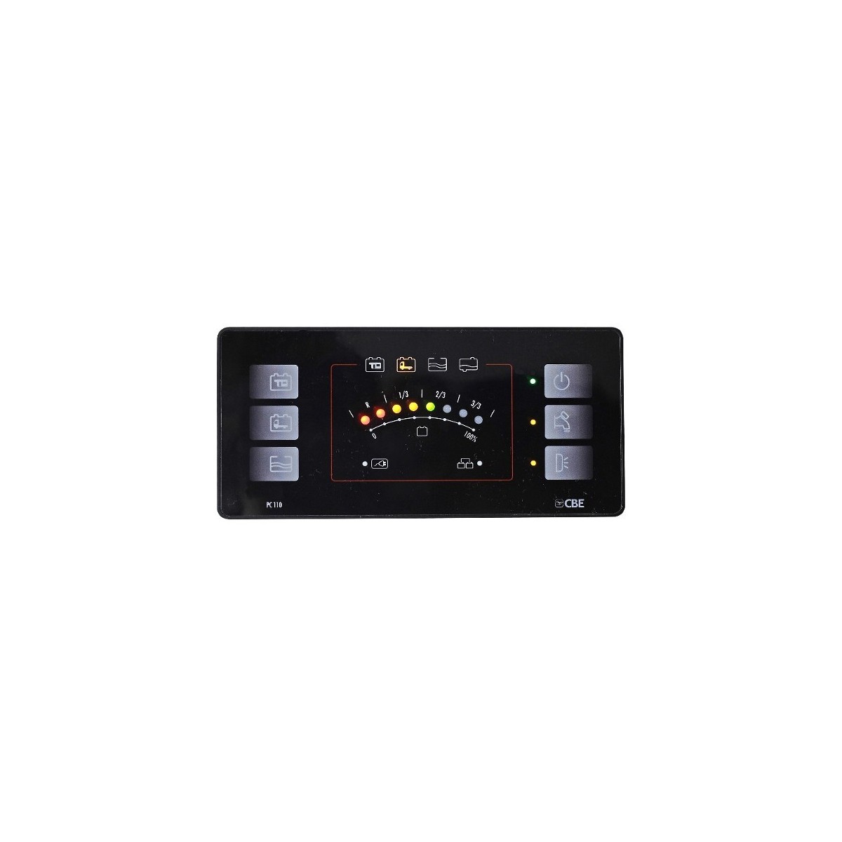 PC110 Microprocessor gestuurde systeem met LED-display