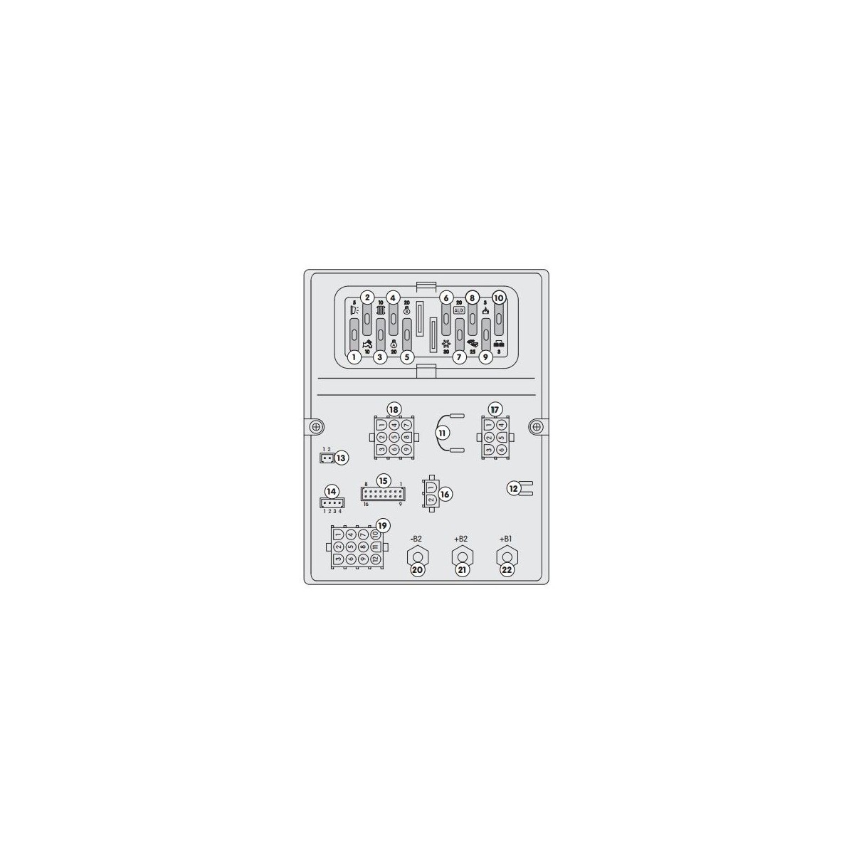 PC110 Microprocessor gestuurde systeem met LED-display
