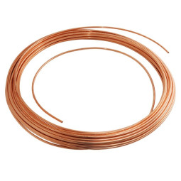 Koperleiding Ø 8mm per meter