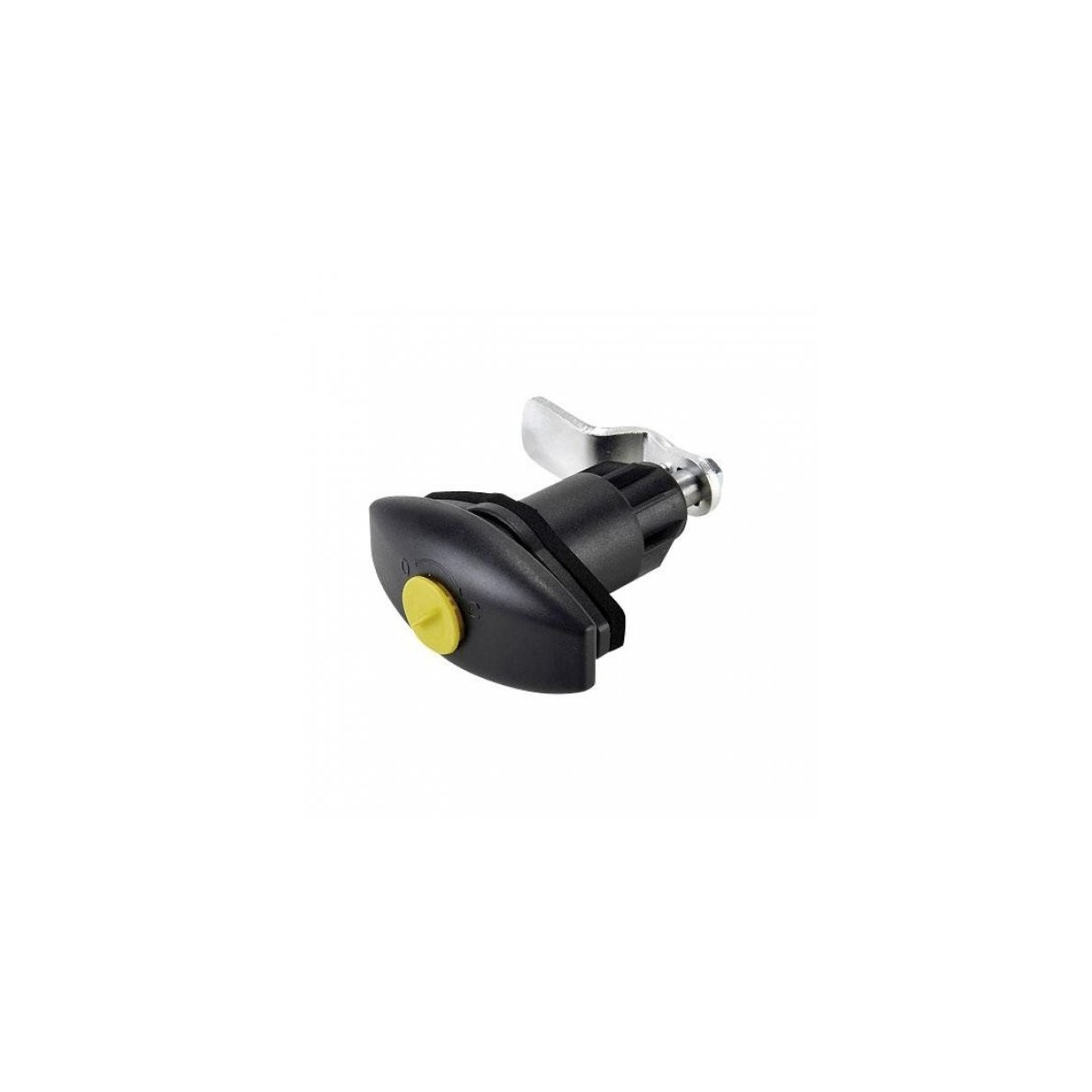 Bagage deur vergrendeling - Olive S 78mm zonder cilinder zwart