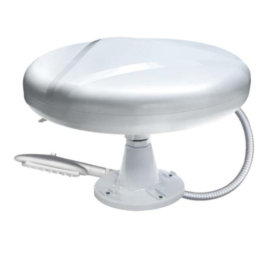 DVB-T / T-2-rounde actieve antenne voor vaste montage op het dak