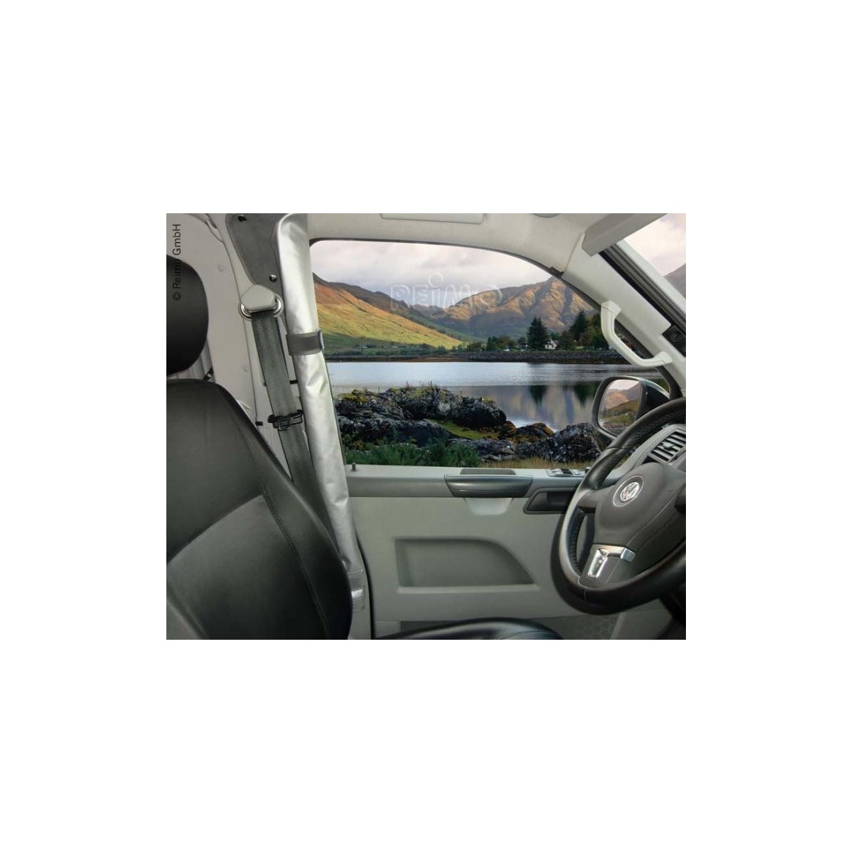 VWT5 zijdeur gordijnen voor Passagier en bestuurdersportier