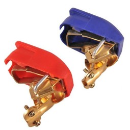 Accu snelsluitklemmen plus en min