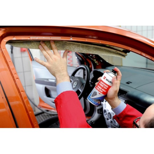 Wurth Sterke spuitlijm super,400 ML, hittebestendigheid tot