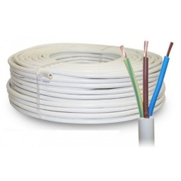 VMVL kabel 3X1,5 mm² wit per meter