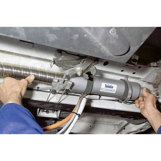 Extra uitlaatdemper 450mm x 70mm Ø - MAG