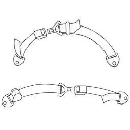 Heupgordel extra lang of Automatische heupgordel