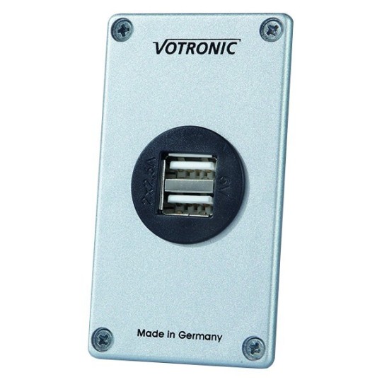 Votronic USB-opladerpaneel S 12V / 24V