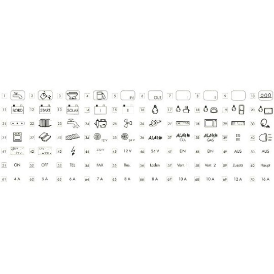 VOTRONIC Pictogramfolie