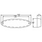 Hella LED Zijmarkeringslamp 12 V 0,7 Watt