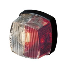 Hella Contourlamp C5W rood/wit 62 x 62 mm