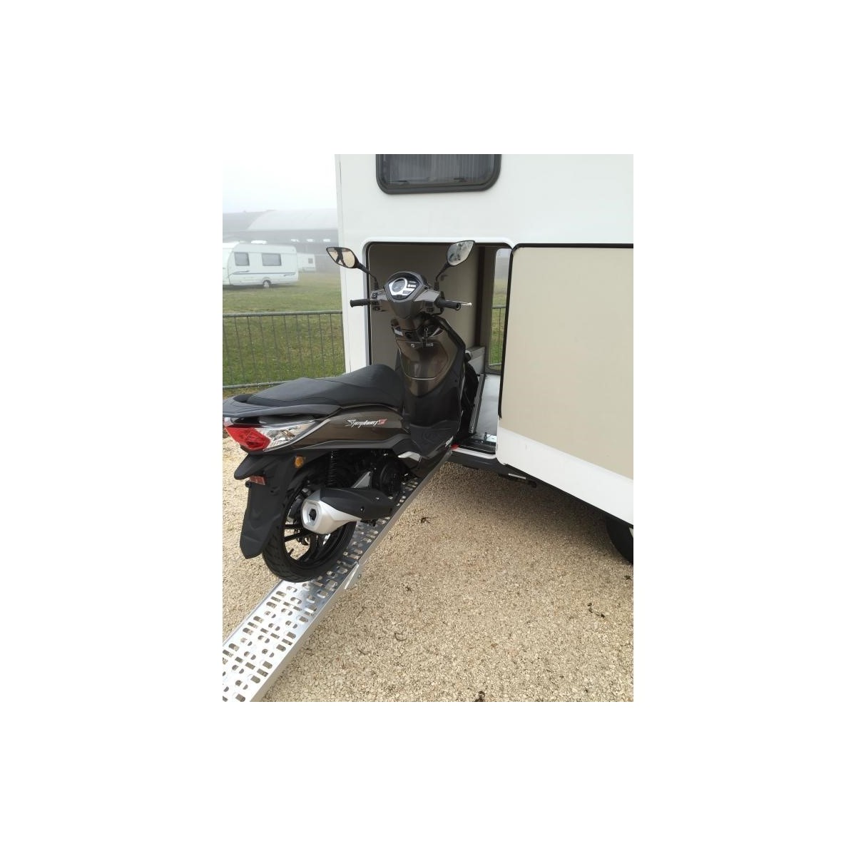 Pollicino Elektrische of Manueel Scooter- fiets-laadsysteem