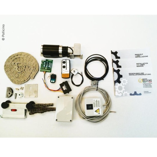 Pollicino Elektrische of Manueel Scooter- fiets-laadsysteem