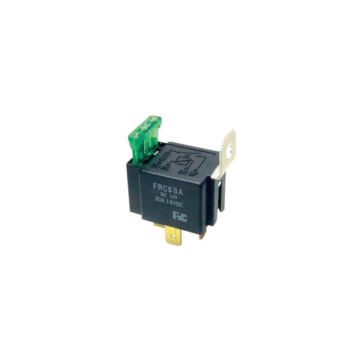 Relais 12 V/DC 30 A 1x maak contact