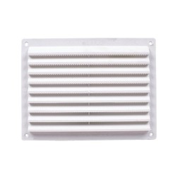 Ventilatierooster 150x200mm, wit