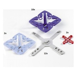 Froli-bedsysteem Star extra pakket, 10 standaard veerelementen