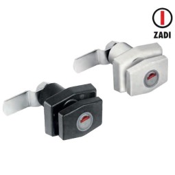 PushLock Zadi - zwart of wit, zonder cilinder en sleutel