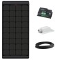 Solar set Black 115Wp of 2 x 115Wp met Votronic MPP lader
