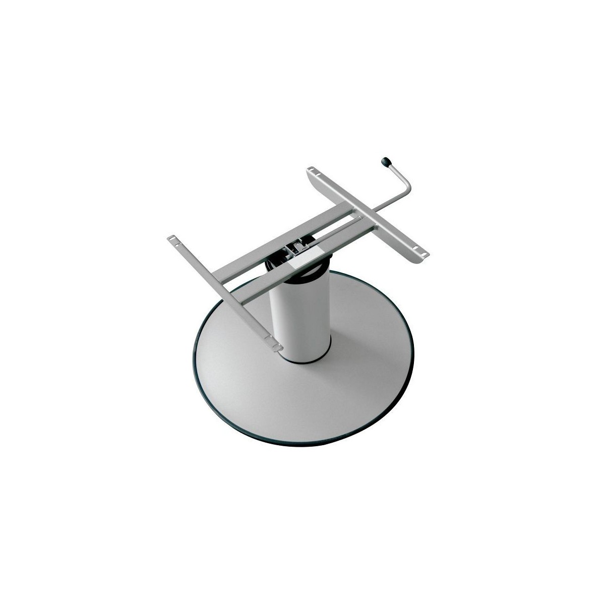 Eén kolom heftafel, hefhoogte: 320-695 mm, grijze telescopische