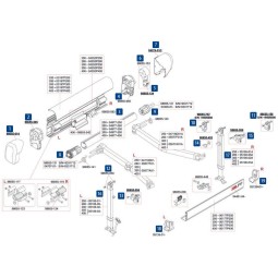 Onderdelen Fiamma Luifel F45i 250-450