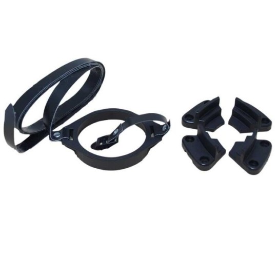 Gasfles houder bodem bevestiging