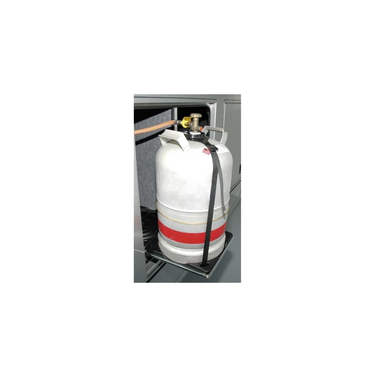 Froli Gasfles houder bodem bevestiging