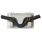 Waterslot wandhouder voor spiraal slang