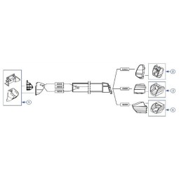 Beugel Klemstang / Klemprofiel Voorpaneel - geschikt voor