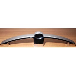 Drukknophendel - glanzend chroom