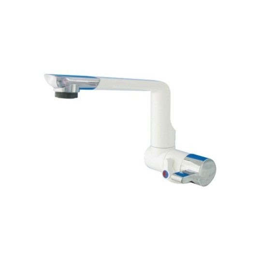 Comet ARONA ééngreepsmengkraan wit-chroom of chroom