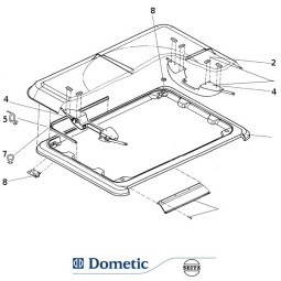 Dometic / Seitz Heki 1 onderdelen