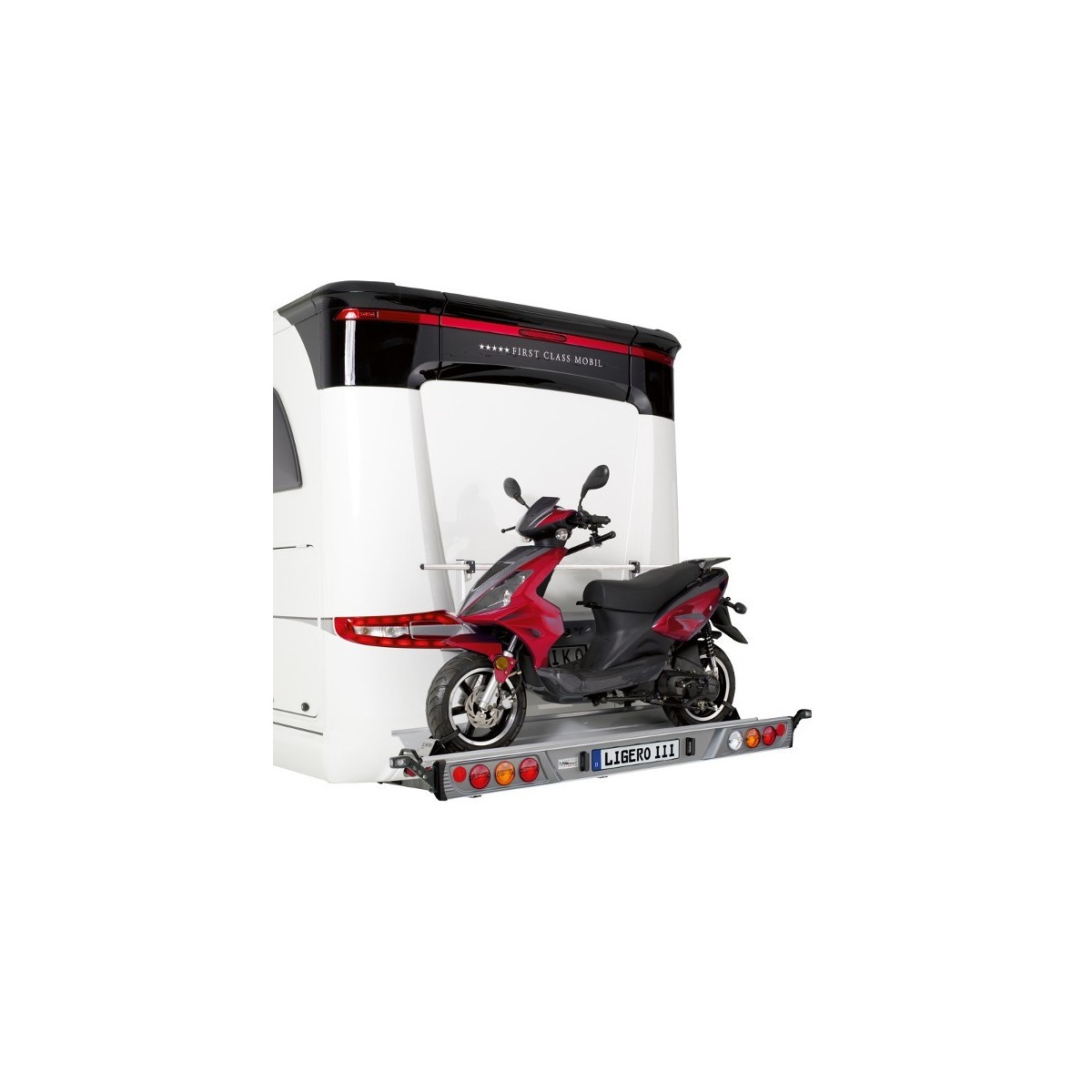 LIGERO III AL-KO / Sawiko voor Max. 4 fietsen of 1 scooter + 2