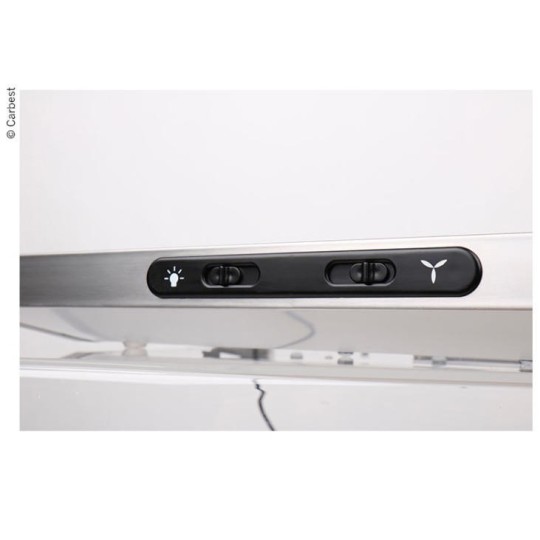 Onderbouw afzuigkap roestvrij staal