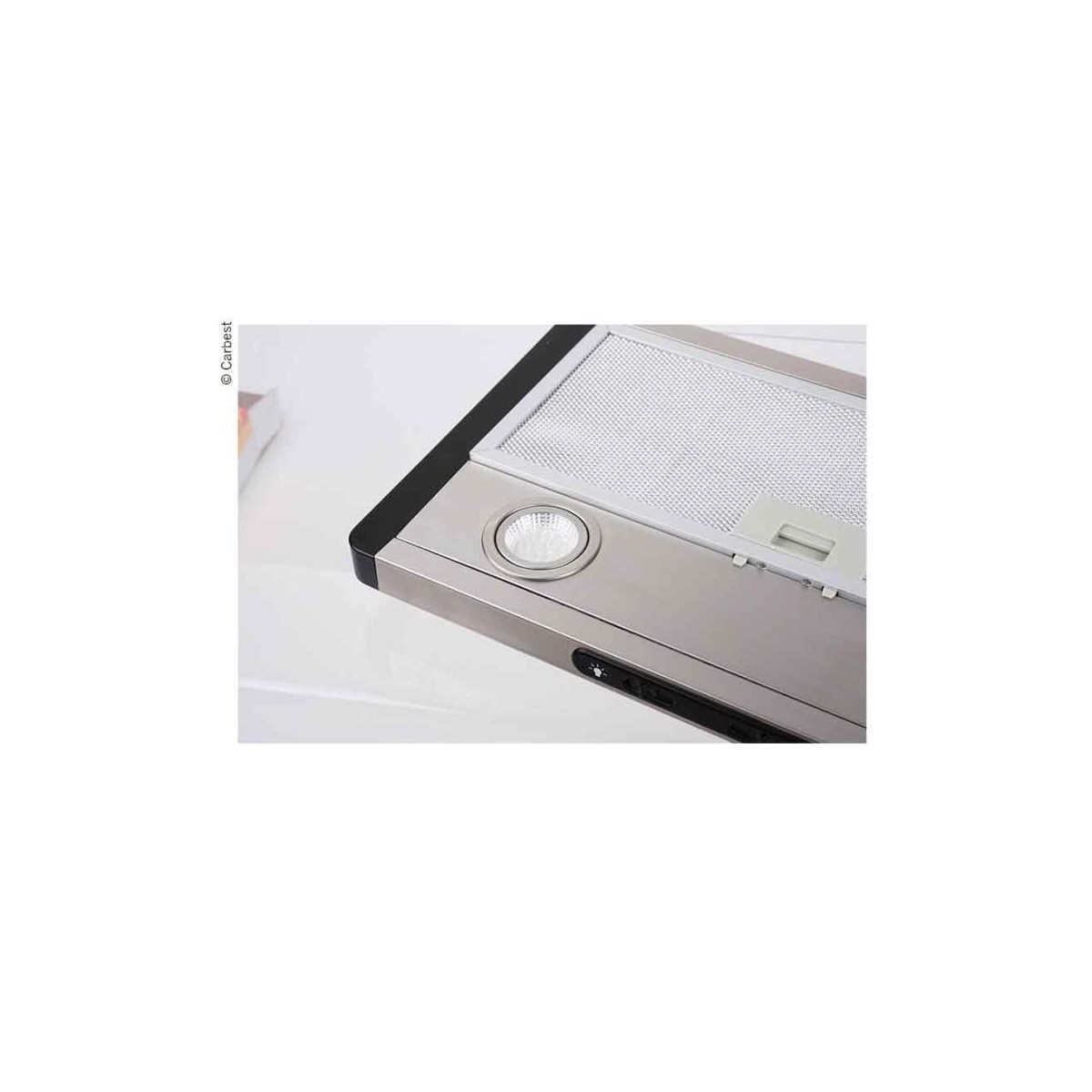 Onderbouw afzuigkap roestvrij staal